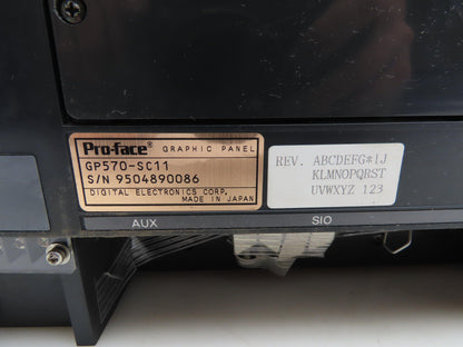 Digital Electronics GP570-SC11 Pro-face HMI Digital Graphic Touchscreen Panel