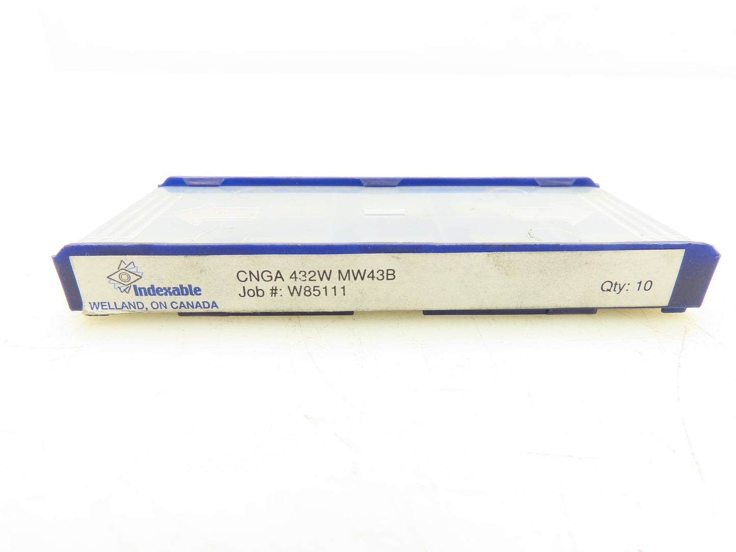 Indexable CNGA-432W Indexable Ceramic Insert Grade MW43B Lot Of 9