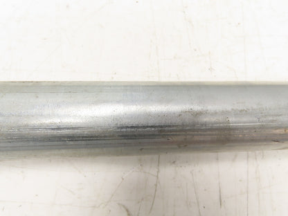 1.9"x 23"BF  Galvanized Steel Gravity Conveyor Roller 7/16" Hex Axle  Lot of 11