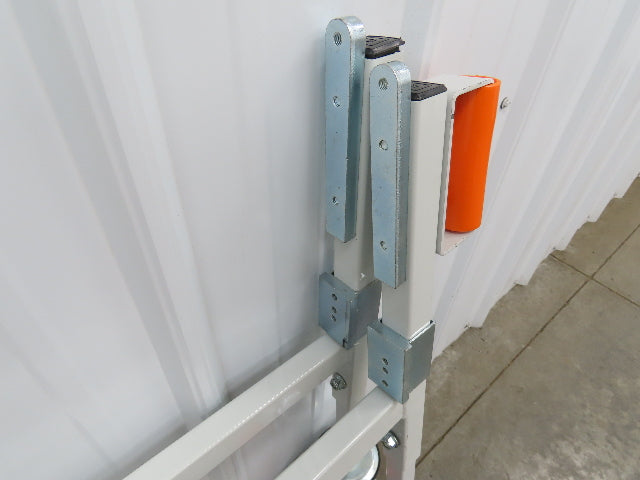 Roach Conveyor Leg Support 30"H x 34"W w/Locking Caster Wheels  Set of 2
