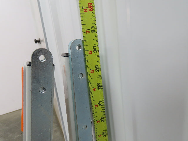 Roach Conveyor Leg Support 30"H x 34"W w/Locking Caster Wheels  Set of 2