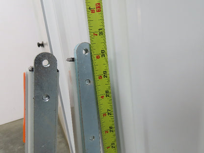 Roach Conveyor Leg Support 30"H x 34"W w/Locking Caster Wheels  Set of 2