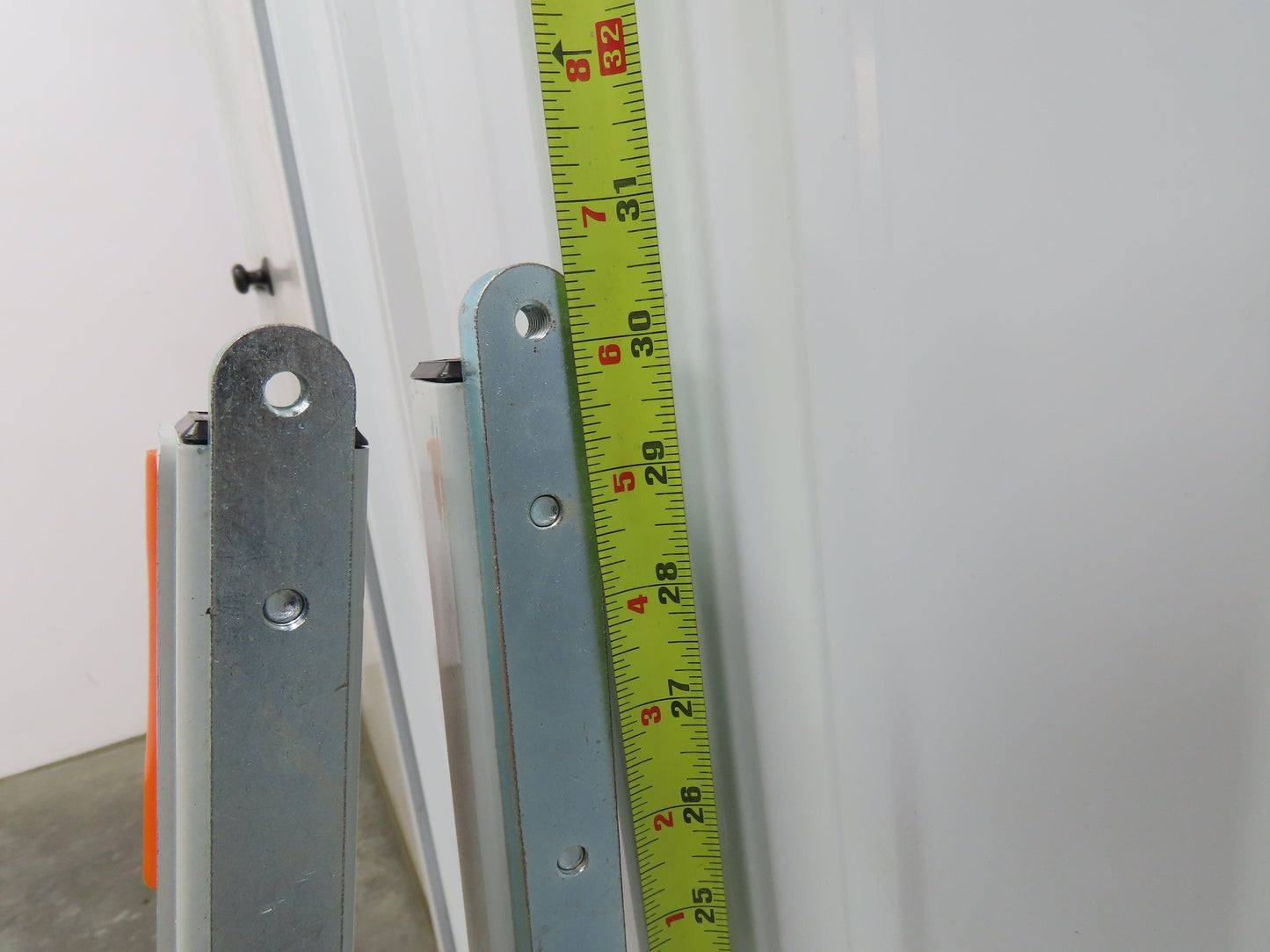 Roach Conveyor Leg Support 30"H x 34"W w/Locking Caster Wheels  Set of 2