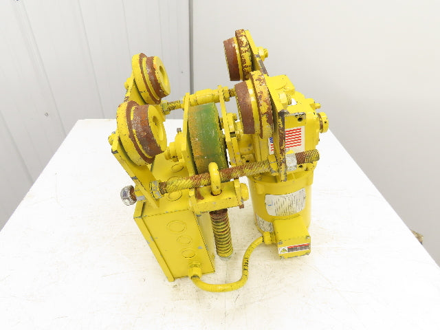 Chester Hoist Tractor 2000 LB 70 FPM 1/2 HP Power Trolley Drive 230/460 V 3 PH