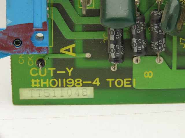 TOEI H01198-4 PLC Circuit Board Slot Card Module