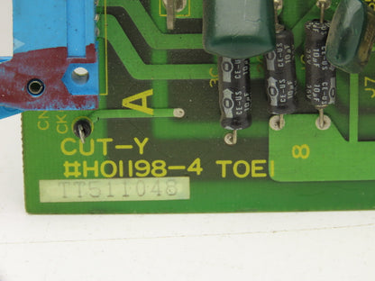 TOEI H01198-4 PLC Circuit Board Slot Card Module