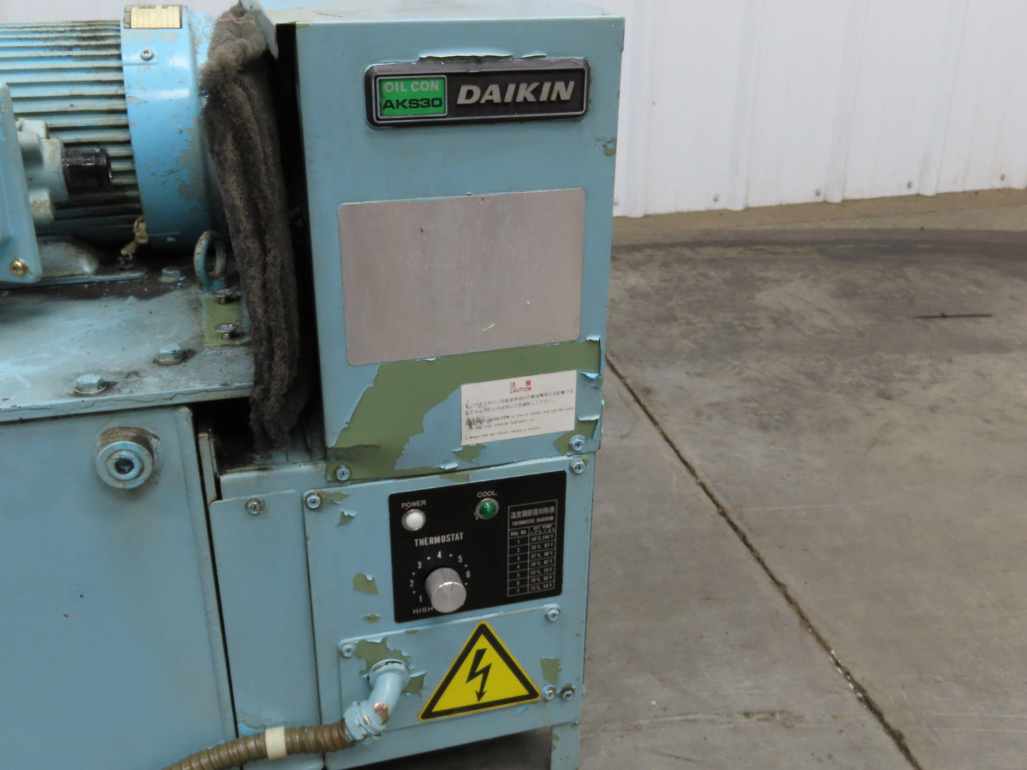 Daikin AKS30 Hydraulic Power Unit Nachi Vane Pump 30L/M 3.5Kg/CM 1.5kw 200V 3Ph