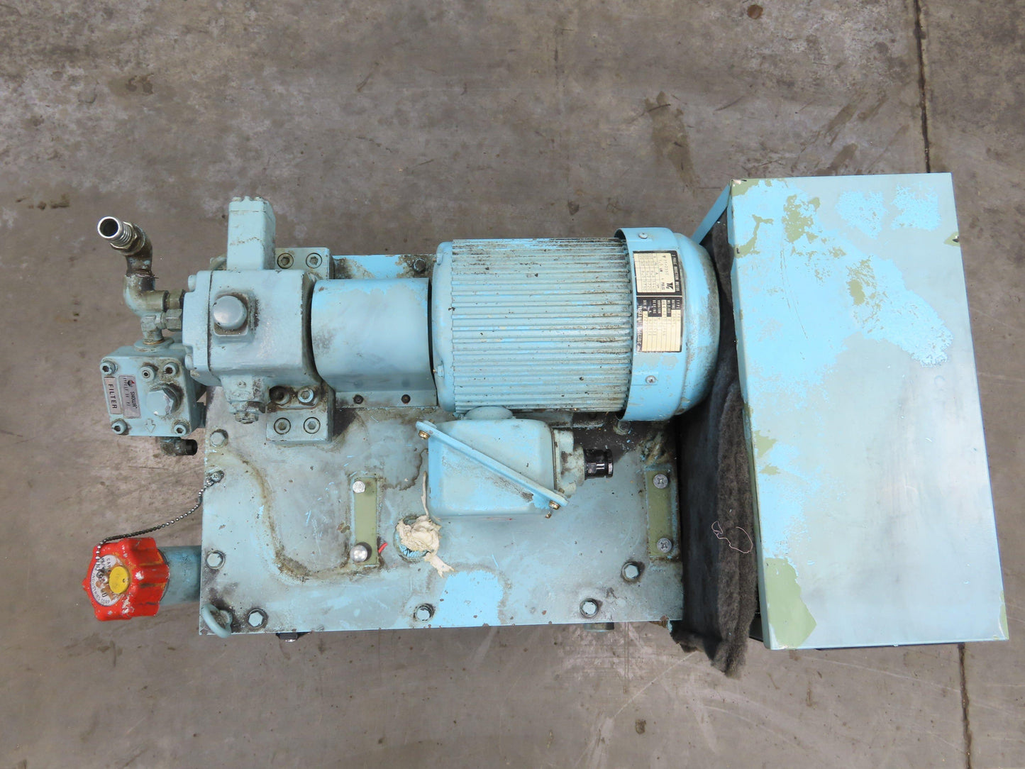Daikin AKS30 Hydraulic Power Unit Nachi Vane Pump 30L/M 3.5Kg/CM 1.5kw 200V 3Ph