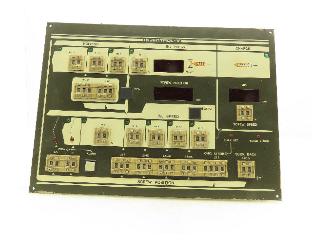 Toshiba TOEI H01195-3 Injectrol-V Operator Control Panel Circuit Board Module