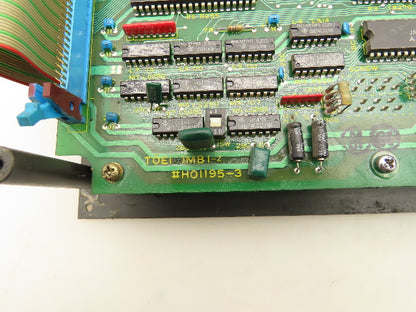 Toshiba TOEI H01195-3 Injectrol-V Operator Control Panel Circuit Board Module