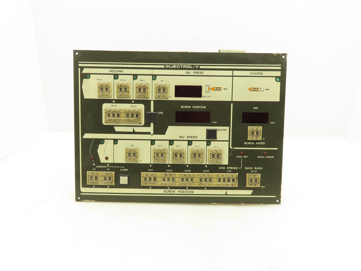 Toshiba TOEI H01195-3 Injectrol-V Operator Control Panel Circuit Board Module