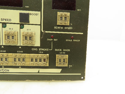 Toshiba TOEI H01195-3 Injectrol-V Operator Control Panel Circuit Board Module