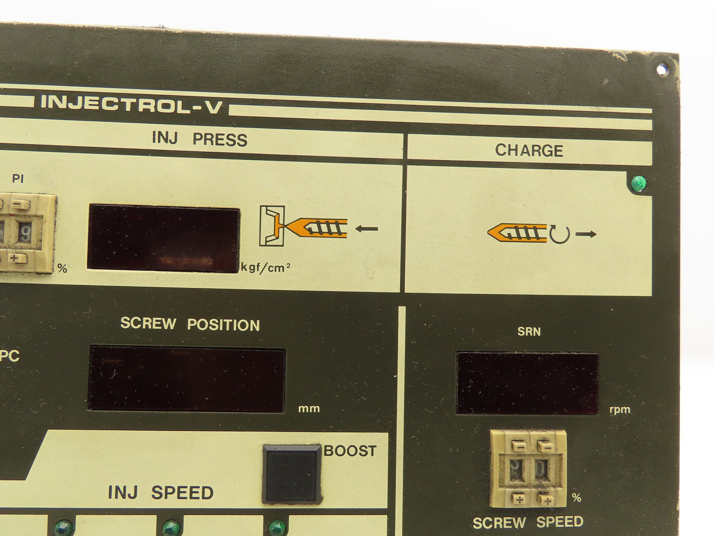 Toshiba TOEI H01195-3 Injectrol-V Operator Control Panel Circuit Board Module