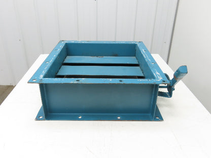 Manual Adjustable Louver Ventilation Duct Damper 19.5x22" Heavy Duty