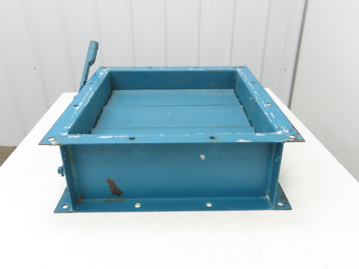 Manual Adjustable Louver Ventilation Duct Damper 19.5x22" Heavy Duty