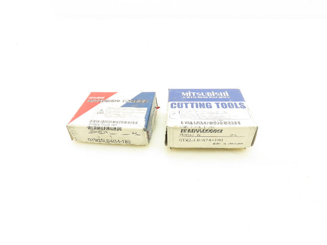 Mitsubishi GYM25LD-H14-180 Modular Blade Grooving Groove Depth 14 Lot OF 2