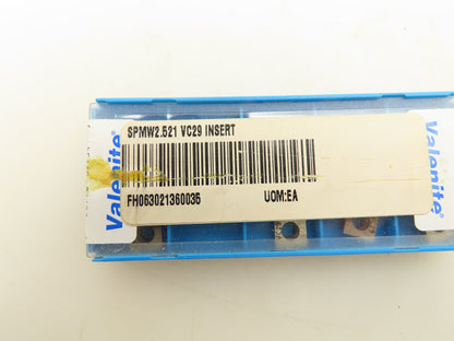 Valenite SPMW 2.521VC29 Carbide Inserts Grade VC29 Lot Of 10