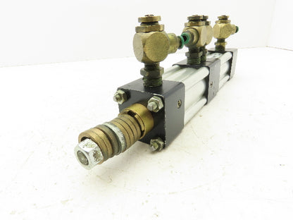 Schrader Bellows FW2A101621 Econo-Ram II Double Rod Air Cylinder 1.5" Stroke