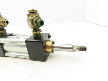 Schrader Bellows FW2A101621 Econo-Ram II Double Rod Air Cylinder 1.5" Stroke