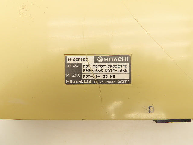 Hitachi ROM-16H PLC Memory Cassette Module 25MB