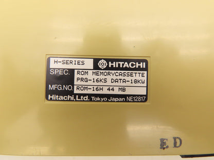 Hitachi ROM-16H PLC Memory Cassette Module 44MB