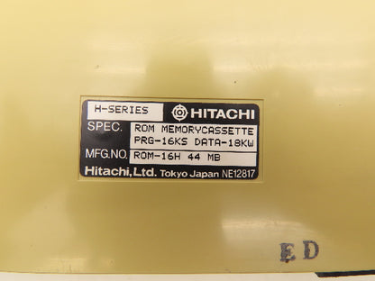 Hitachi ROM-16H PLC Memory Cassette Module 44MB
