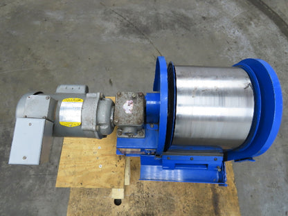 Abanaki SM8C01-F Oil Skimmer 8x84" Belt 21" Submerged 1/4Hp 115/230V