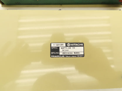 Hitachi XDC24DMH H-Series 64 Point Input Output Module 24VDC