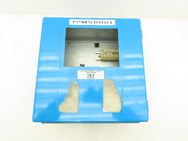 Hoffman A1212CH Electrical Enclosure Box 12x12x6" W/Backplate Steel