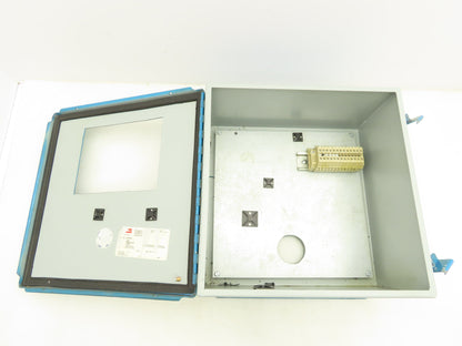 Hoffman A1212CH Electrical Enclosure Box 12x12x6" W/Backplate Steel