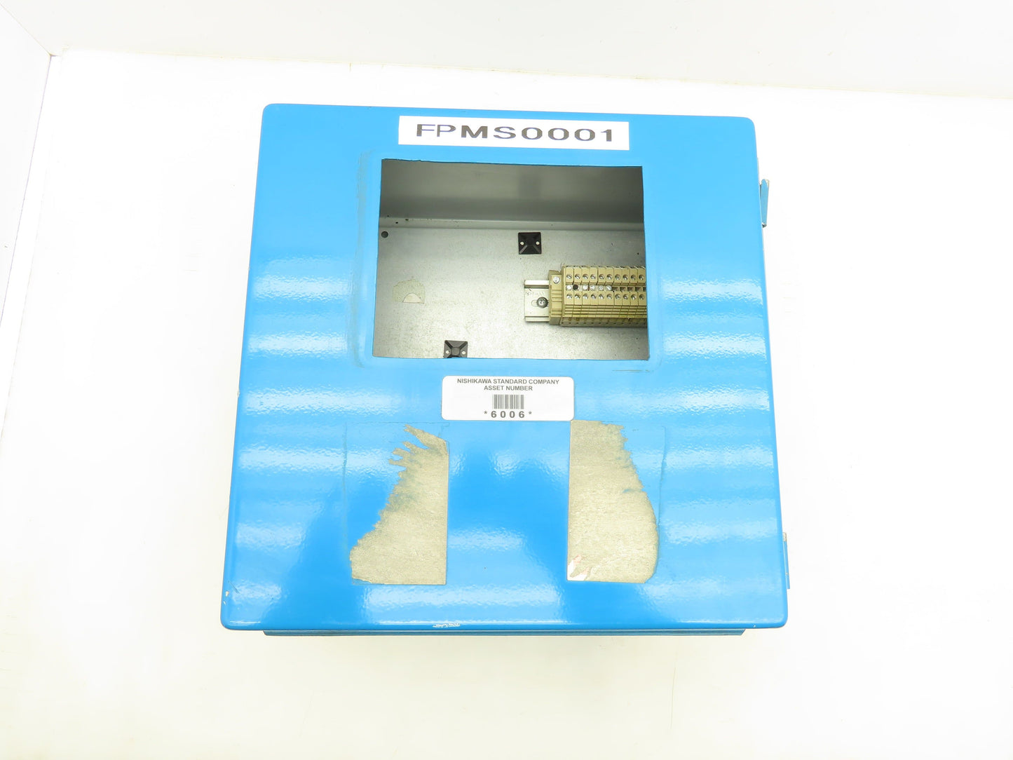 Hoffman A1212CH Electrical Enclosure Box 12x12x6" W/Backplate Steel