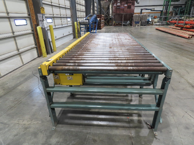 Hytrol 64"x 12' Pallet Conveyor 2.5" Roller 57"BF 1Hp 460V 3PH Chain Drive 30FPM