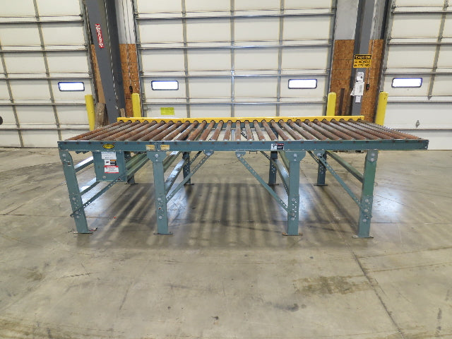 Hytrol 64"x 12' Pallet Conveyor 2.5" Roller 57"BF 1Hp 460V 3PH Chain Drive 30FPM