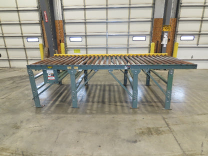 Hytrol 64"x 12' Pallet Conveyor 2.5" Roller 57"BF 1Hp 460V 3PH Chain Drive 30FPM