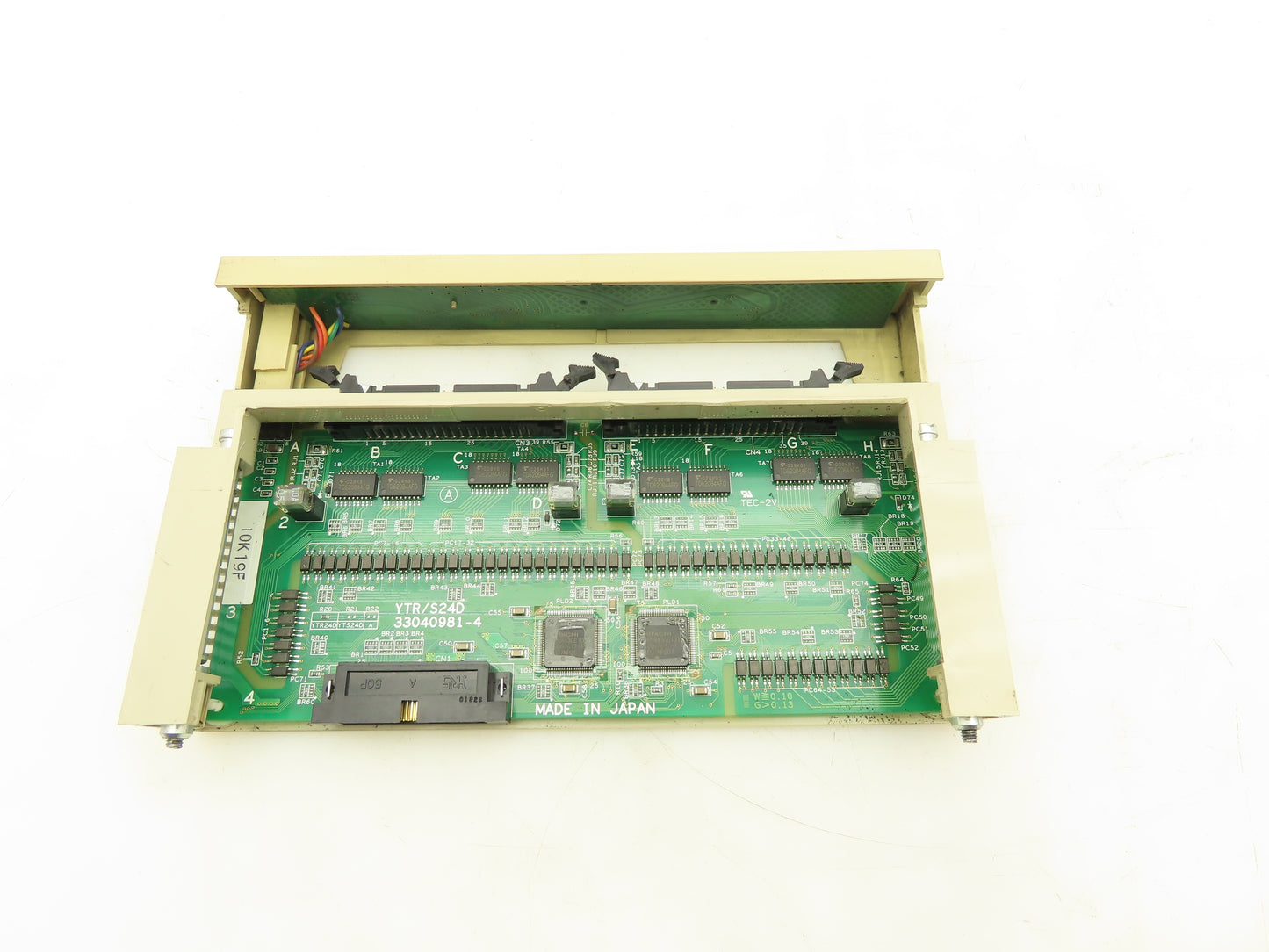Hitachi YTR24D3MH PLC 64 Point Output Module 24VDC 0.1A