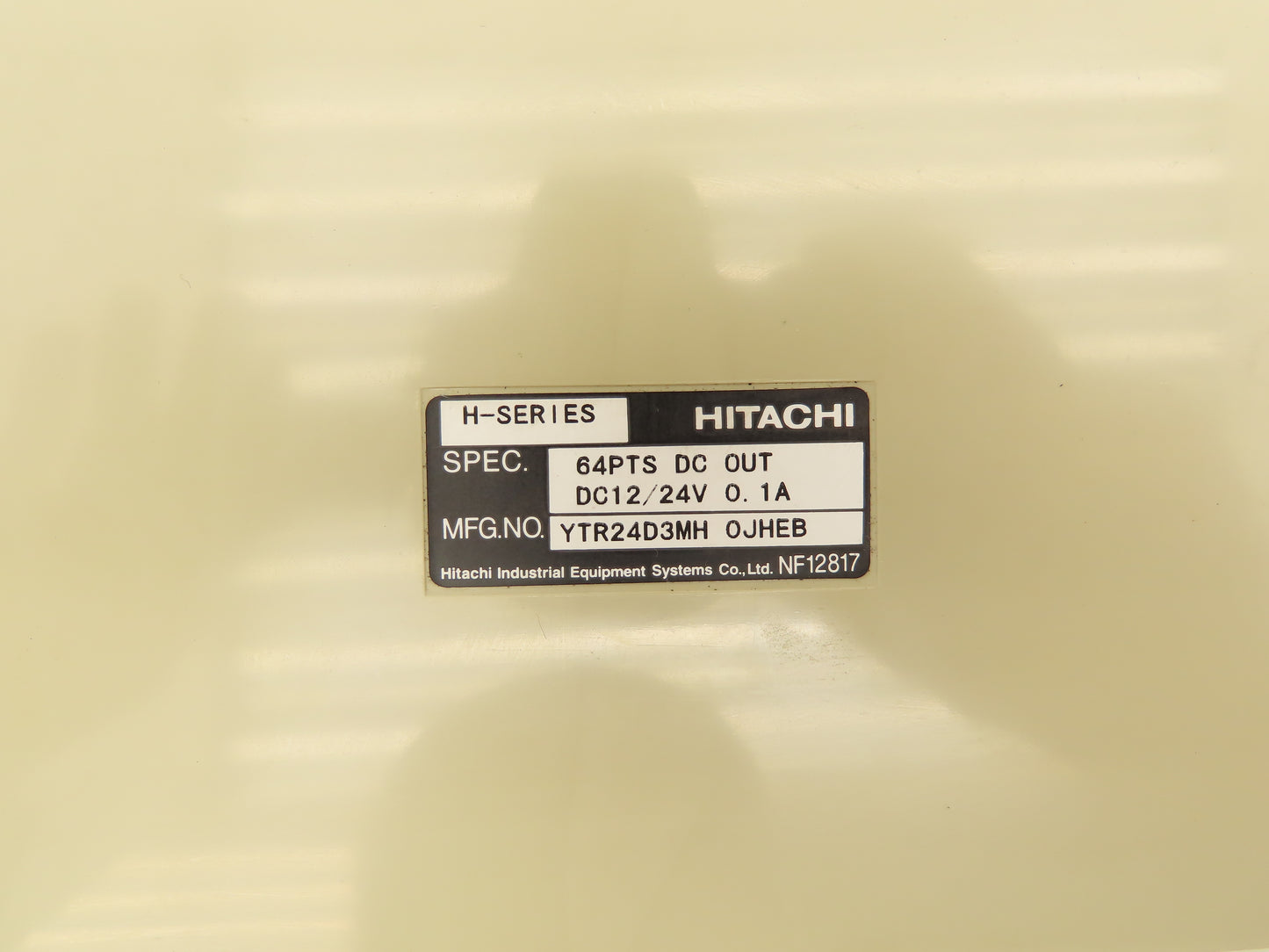 Hitachi YTR24D3MH PLC 64 Point Output Module 24VDC 0.1A