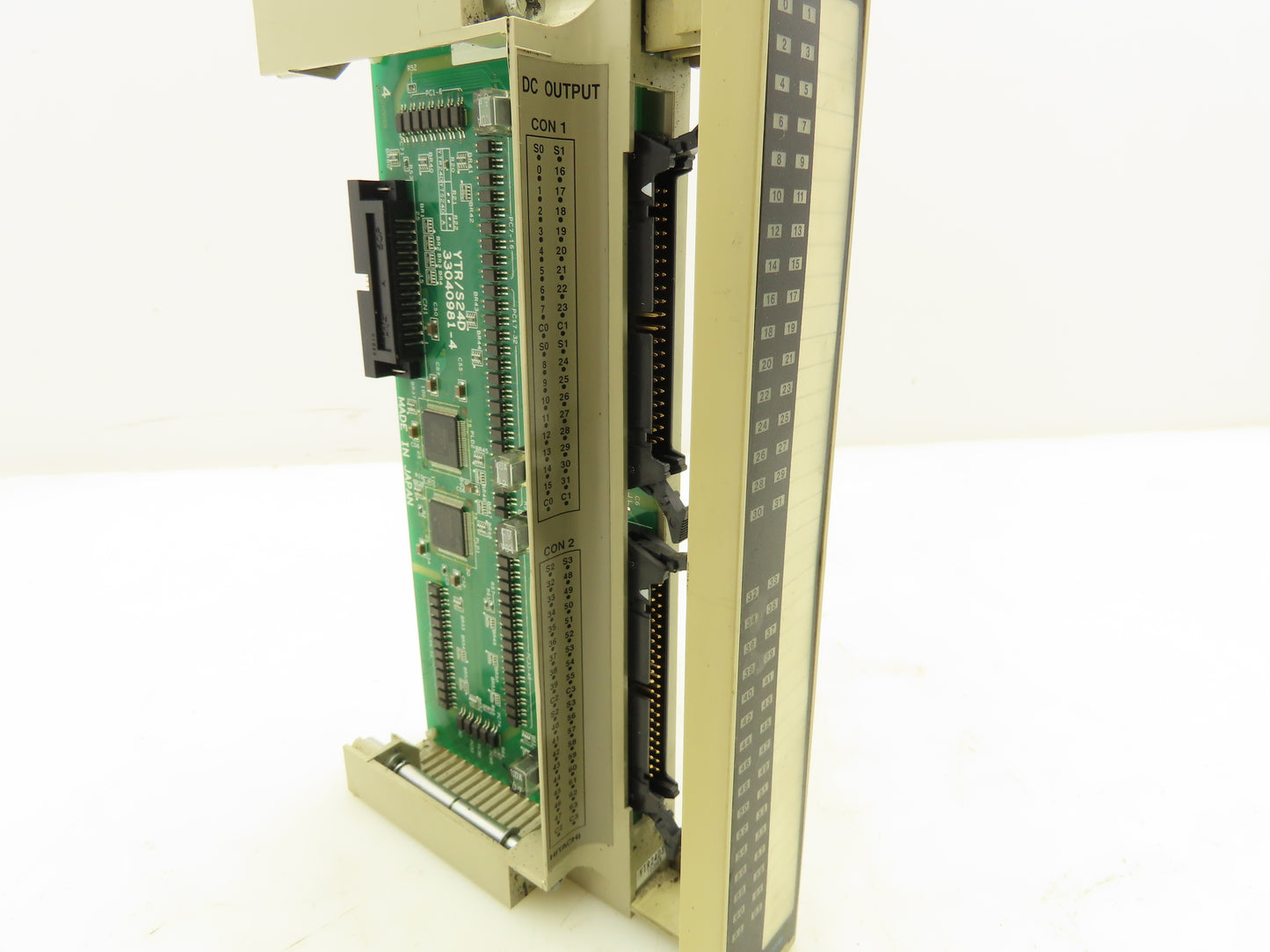 Hitachi YTR24D3MH PLC 64 Point Output Module 24VDC 0.1A