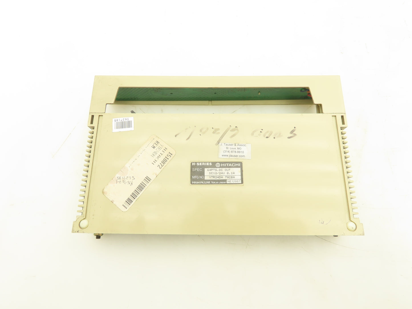 Hitachi YTR24DH PLC 64 Point Output Module 24VDC 0.1A