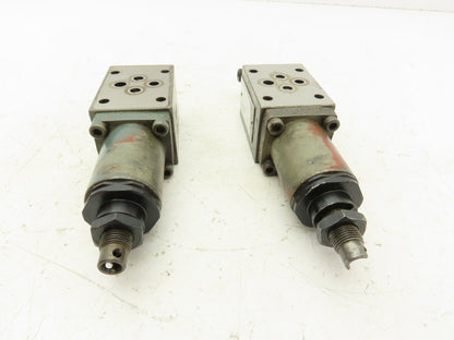 Rexroth ZDR6 DP-30/75YM Pressure Reducing Valve Sandwich Module  Lot of 2