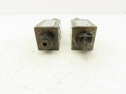 Rexroth ZDR6 DP-30/75YM Pressure Reducing Valve Sandwich Module  Lot of 2
