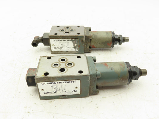 Rexroth ZDR6 DP-30/75YM Pressure Reducing Valve Sandwich Module  Lot of 2