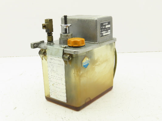 Showa SMD6-15C26 Automatic Cyclic Lubrication Oil Lube Pump Oiler 1.6L 110V 1PH
