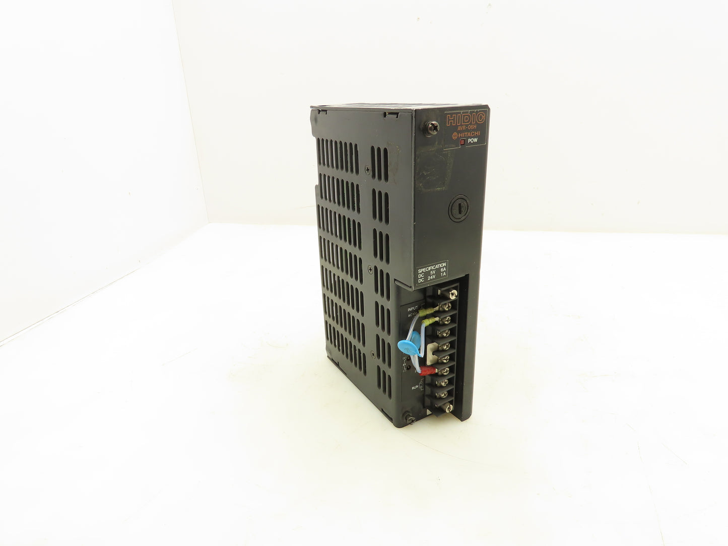 Hitachi AVR-06H PLC Power Supply Module 24VDC 6A