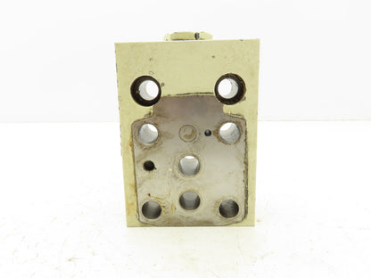 Tokimec URMC-03-10-S3 Hydraulic Check Valve Sandwich Module for Relief Valve