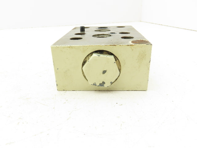 Tokimec URMC-03-10-S3 Hydraulic Check Valve Sandwich Module for Relief Valve