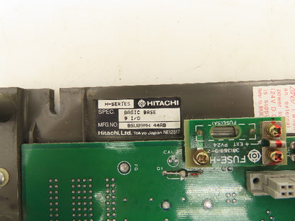 Hitachi BSU09MH PLC Slot Card Chassis Basic Base 9-Slot I/O Board