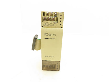 Mitsubishi FX-8EYS Programmable Controller Output Block 85-264VAC 0.3A