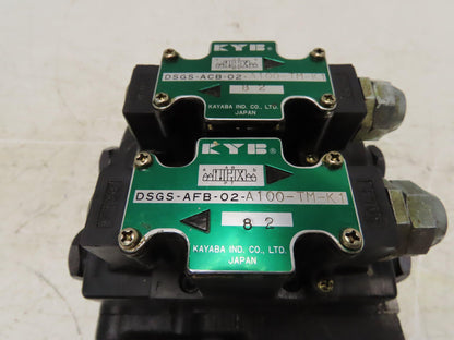 Nippon Gerotor 070-2PC-2ALC-L0 Hydraulic Index Motor w/Solenoid Control Valves