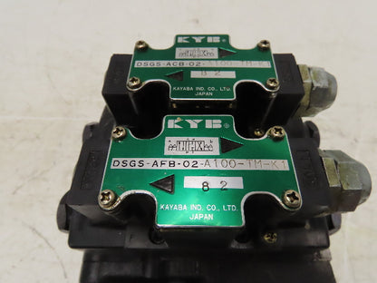 Nippon Gerotor 070-2PC-2ALC-L0 Hydraulic Index Motor w/Solenoid Control Valves