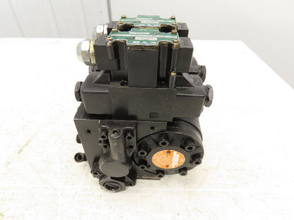 Nippon Gerotor 070-2PC-2ALC-L0 Hydraulic Index Motor w/Solenoid Control Valves